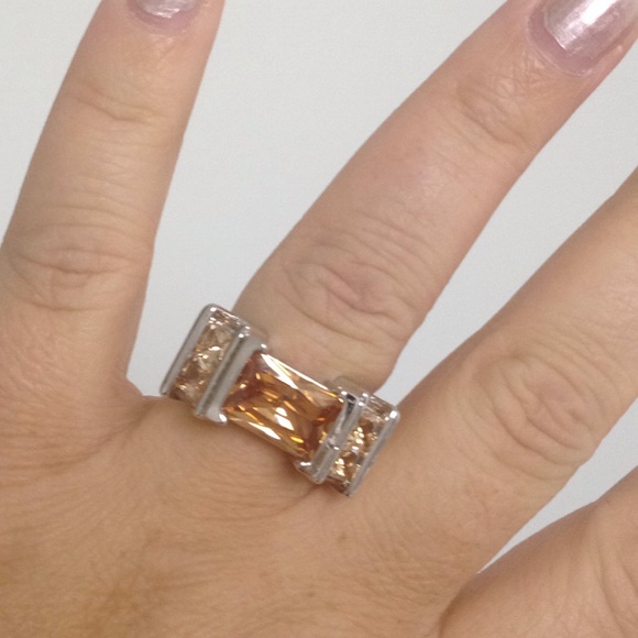 925 sterling silver plated ring - Picture 3 of 7